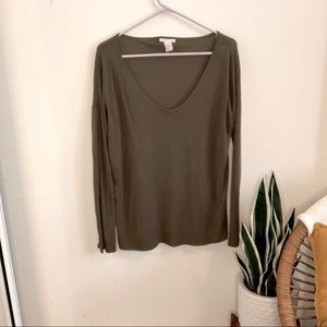Olive Green Long Sleeve